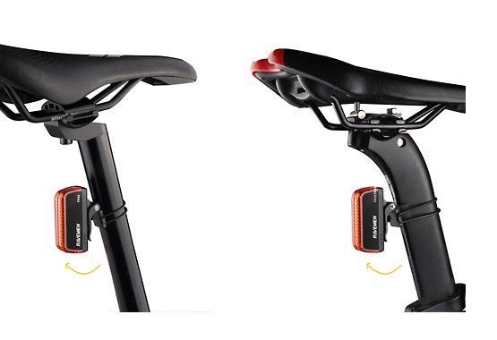 Комплект світла Ravemen PR1200+TR50, Чорно-сріблястий