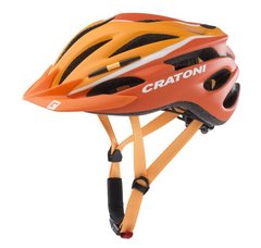Велошолом підлітковий Cratoni Pacer S помаранчевий фото