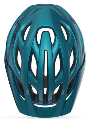 Шолом MET VELENO Teal Blue Metallic фото