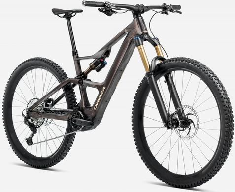 Велосипед 29" Orbea RISE LT M20 420W (2025), L, cosmic carbon /golden sand gloss фото