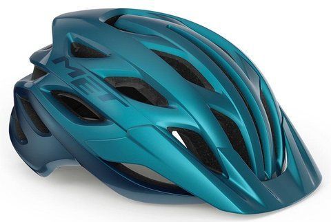 Шлем MET VELENO Teal Blue Metallic фото