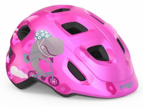 Шлем детский MET HOORAY pink whale glossy S (52-56)