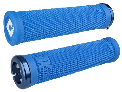 Гріпси ODI Ruffian XL v2.1 Lock-On MTB 135mm Blue фото