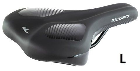Сідло Longus 3D COMFORT L black фото