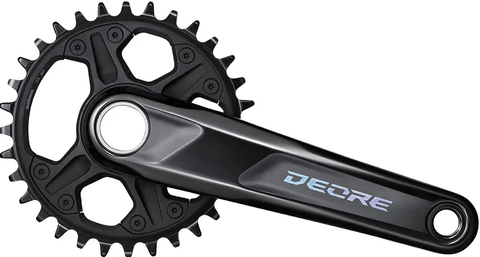 Шатуны Shimano FC-M6130-1 Deore, Hollowtech II, 175mm, 32T, CL-56,5mm фото