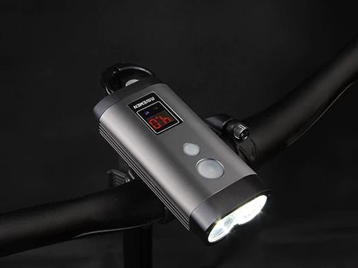 Комплект світла Ravemen PR1600+TR300, Чорно-сріблястий