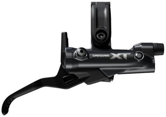 Комплект гальм Shimano BR-M8220, Deore XT, (4-поршньовий каліпер, J-kit гідролінії 1000 і 1700мм), дискові гідравлічні, переднє+заднє фото