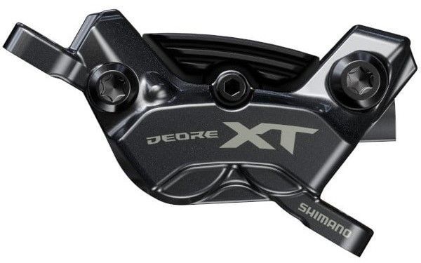Комплект гальм Shimano BR-M8220, Deore XT, (4-поршньовий каліпер, J-kit гідролінії 1000 і 1700мм), дискові гідравлічні, переднє+заднє фото