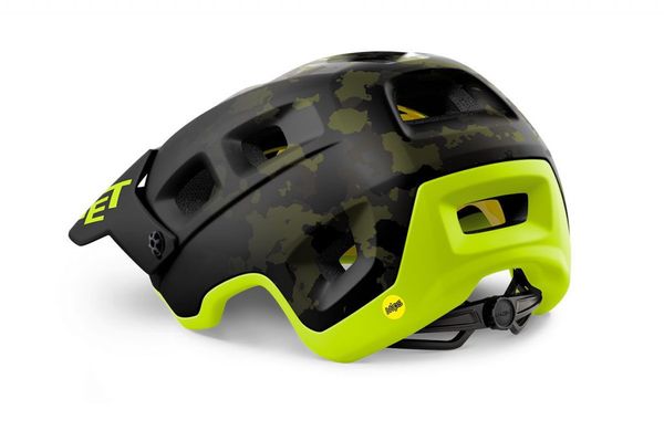 Шлем MET TERRANOVA MIPS Camo Lime Green фото