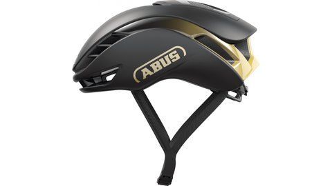 Шолом ABUS GAMECHANGER 2.0 black gold L фото