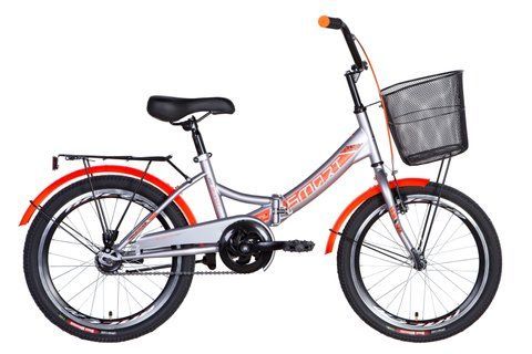 Велосипед 20" Formula SMART з корзиною фото