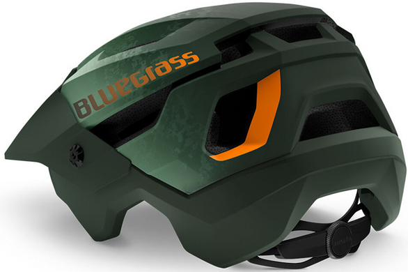 Шлем BLUEGRASS ROGUE CE GREEN ORANGE | MATT S фото