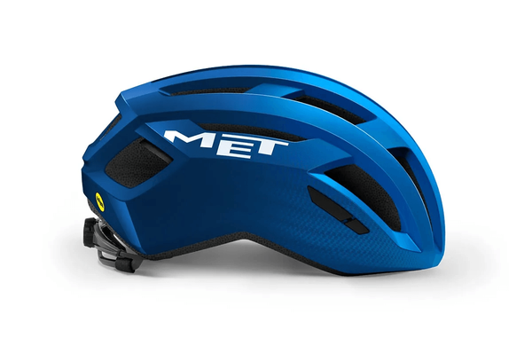 Шлем MET VINCI MIPS blue metallic/glossy фото