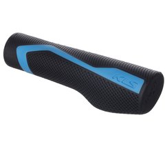 Ручки на руль KLS Token черно-голубой фото