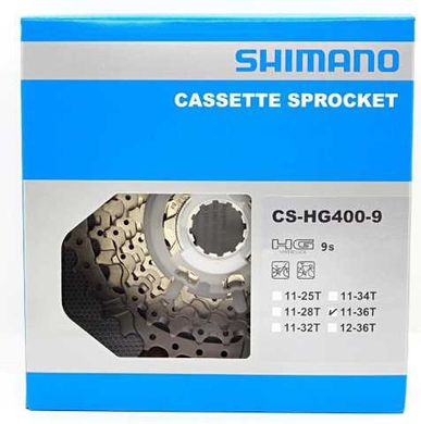Кассета Shimano CS-HG400-9, 11-36Т фото