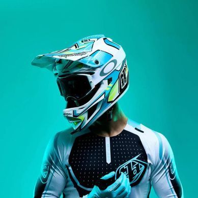 Шолом TLD D4 Composite MIPS, L, crest real teal