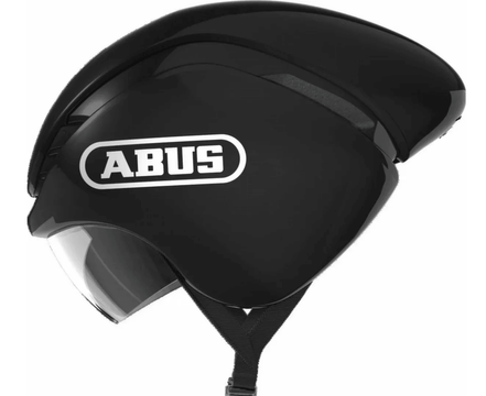 Шолом ABUS GAMECHANGER TT Shiny Black L фото