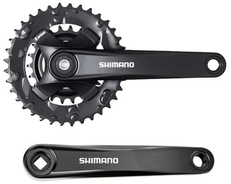 Шатуны Shimano FC-MT101-2 Altus, 175mm, 36X22T фото