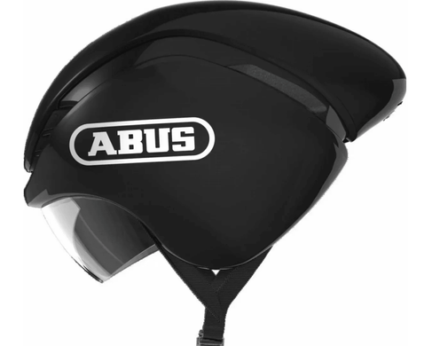 Шолом ABUS GAMECHANGER TT Shiny Black M фото