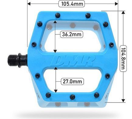 Педали DMR V11 blue