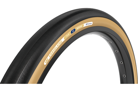 Покришка 28" Panaracer Gravelking Slick (Gen2) 700x35C (35-622) 120TPI Folding TLR black/brown