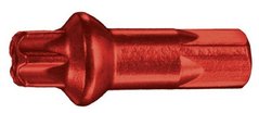 Ніпель DT Swiss Squorx Pro Head Aluminium 2.0 x 15 мм, червоний фото