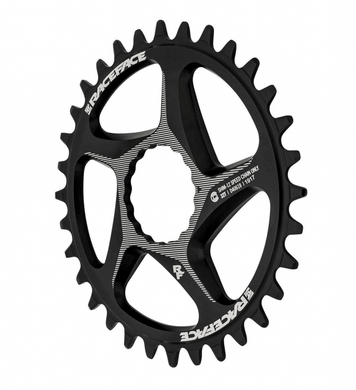 Зірка RaceFace CINCH, Direct Mount, 30T, Steel, Black, Shimano 12S фото