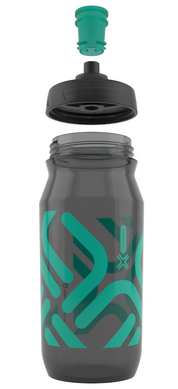 Фляга 600ml Fidlock Antibacterial, smoke/green