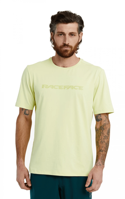 Велофутболка RaceFace Commit SS Tech Top Tea Green M фото