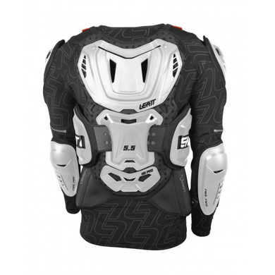 Захист тіла LEATT 5.5 Body Protector, White, L/XL