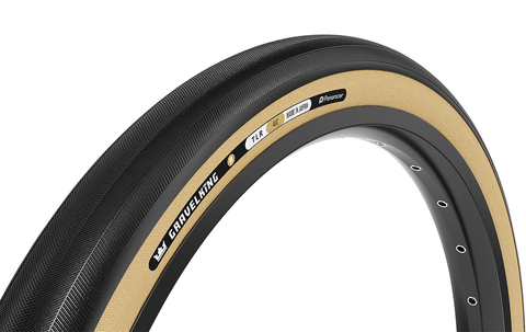 Покришка 28" Panaracer Gravelking Slick R (Gen2) 700x35C (35-622) 120TPI Folding TLR black/amber