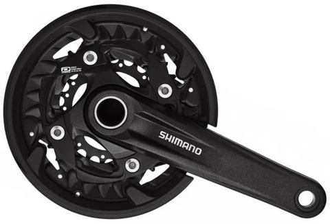 Шатуны Shimano FC-MT500-3, Hollowtech II, 175mm, 40X30X22T фото