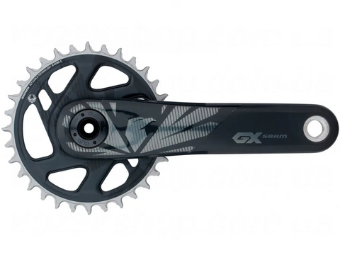 Шатуны SRAM GX Carbon Eagle Boost 148 DUB 12S 175 32T X-SYNC 2 Chainring Lunar фото