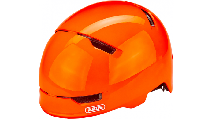 Шлем детский ABUS SCRAPER 3.0 KID Shiny Orange S фото