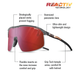 Окуляри Julbo DENSITY (Reactive 1-3 Light Amplifier) green olive / grey J5613316 фото 5