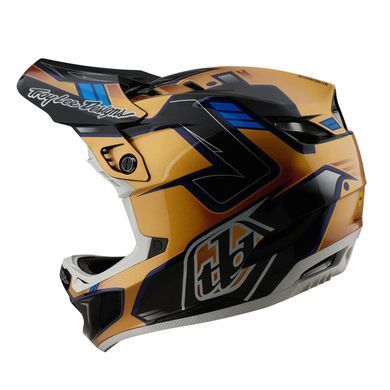 Шолом TLD D4 Composite MIPS, M, royalty black gold