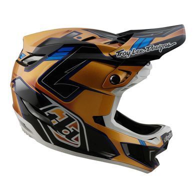 Шолом TLD D4 Composite MIPS, M, royalty black gold