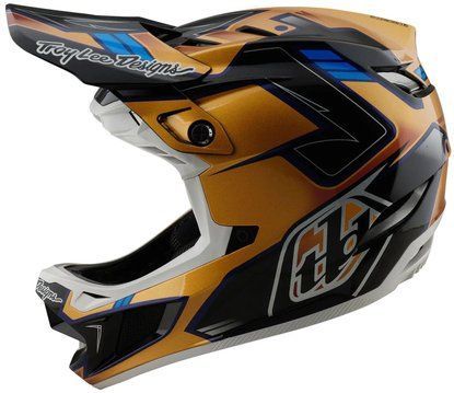 Шлем TLD D4 Composite MIPS, XL, royalty black gold
