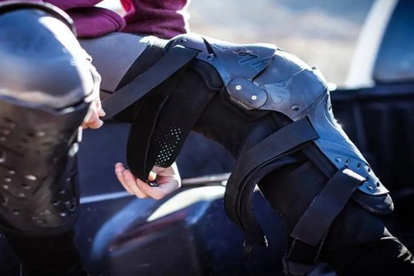 Наколінники TLD Triad KNEE/Shin GUARDS Hard Shell [Black] XL/2X