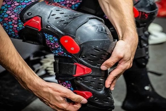 Наколінники TLD Triad KNEE/Shin GUARDS Hard Shell [Black] XL/2X