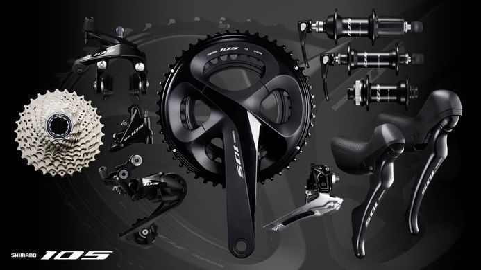 Тормоз (калипер) Shimano BR-R7070-R, 105, дисковый гидравлический, Flat Mount, задний без адаптера, колодки L03A RESIN PAD(W/FIN)
