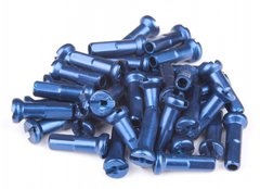 Ниппель FireEye Aluminum 2.0 x 14mm, dark blue фото