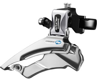 Перемикач передній Shimano FD-M313 ALTUS 3X7/8, DOWN-SWING 34.9мм (31.8/28.6 адапт) універс.тяга, для 42/48зуб фото