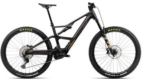 Велосипед 29" Orbea RISE LT M20 630W (2026), L, cosmic carbon/golden sand фото