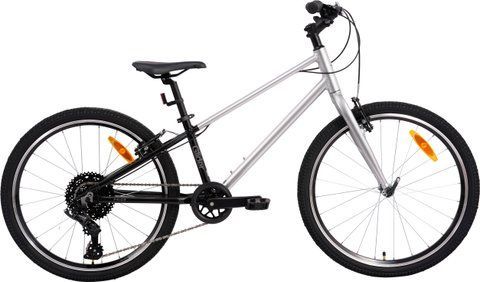 Велосипед 24" Pride Glider 4.1 (2026), silver/black фото