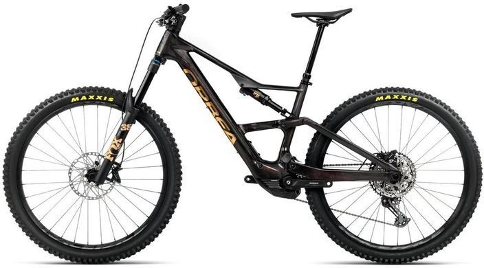 Велосипед 29" Orbea RISE LT M20 630W (2026), L, cosmic carbon/golden sand фото