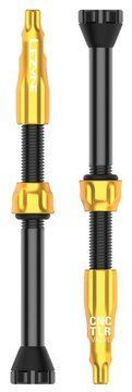 Ніпелі Lezyne CNC TLR 60mm (2 pcs) golden фото