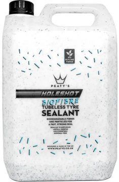 Герметик Peaty's Holeshot BioFibre Tyre Tubeless Sealant, 5 л фото