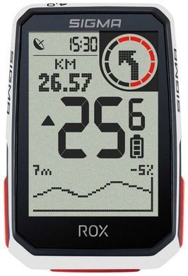 Велокомпьютер ROX 4.0 White Sensor Set Sigma Sport фото