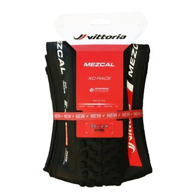 Покрышка 29" Vittoria Mezcal XC Race 29x2,4 (60-622) TRL 60TPI Foldable Black